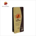 Customizable Stand Up Coffee Bag With Gravure Printing Moisture Proof