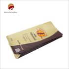 Biodegradable 200g - 1000g Quad Seal Coffee Bag Gravure Printing