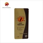 Customized CMYK Printed Standing Pouch Coffee Packaging Aluminum Foil Material