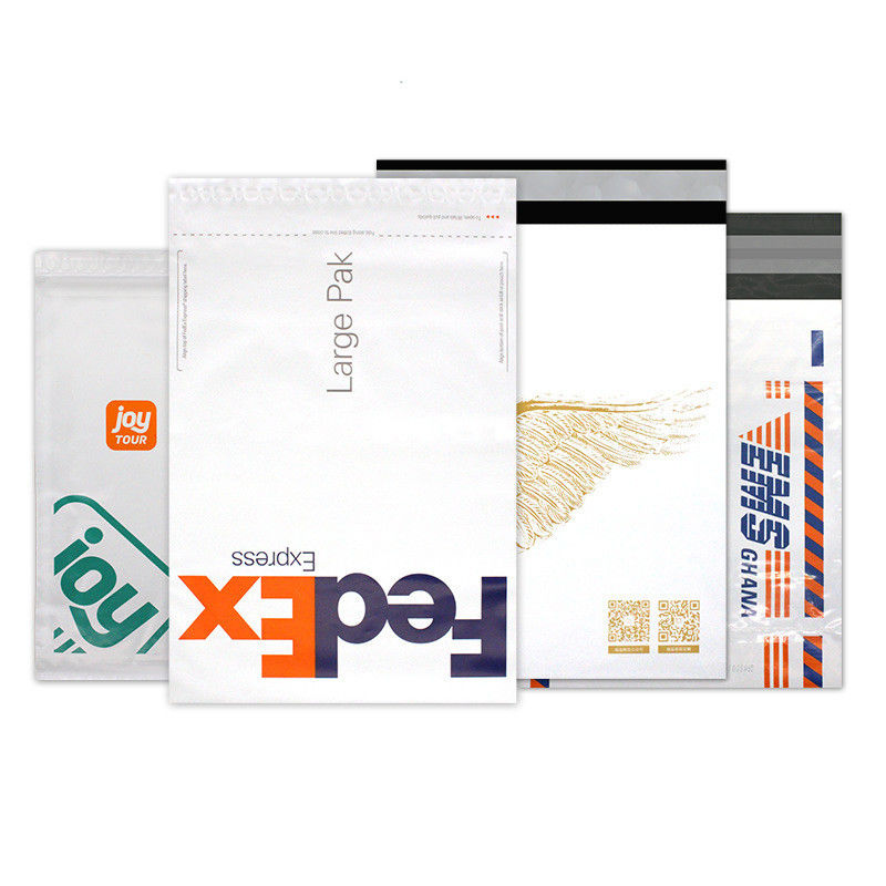 Gravure Printed Shipping Mailing Bag Waterproof Strong Adhesive Seal 10 Colors