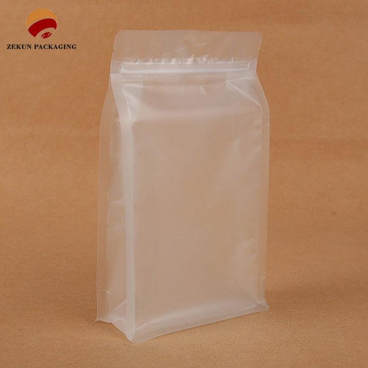Food Transportation Solution Flat Bottom Bag With Multiple Extrusion Processing Type