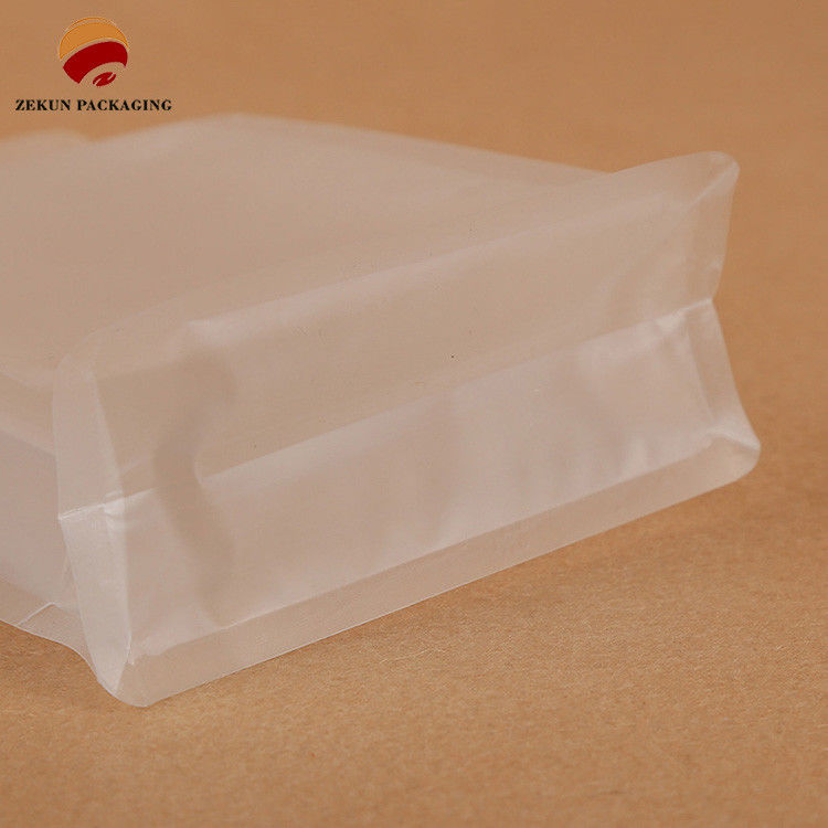 Food Transportation Solution Flat Bottom Bag With Multiple Extrusion Processing Type