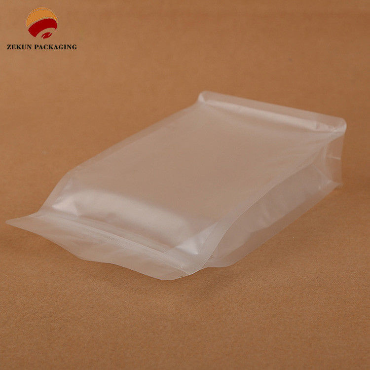 Food Transportation Solution Flat Bottom Bag With Multiple Extrusion Processing Type