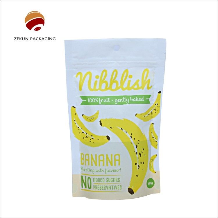 Custom Design Standy Zipper Pouch Packaging  CMYK Color For Freshness
