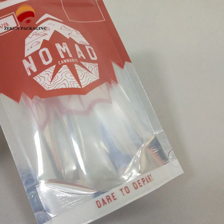 High Durability Stand Up Food Pouches With Multiple Colors Customised