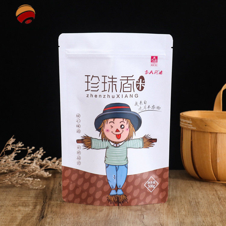 Puncture Resistant Custom Packaging Stand Up Pouches Colorful Design