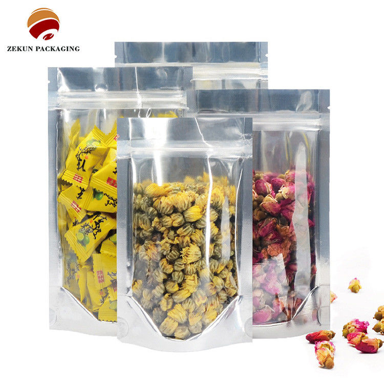 Eight Side Sealing Custom Printed Stand Up Pouches with Up To 8 Colors Printing
