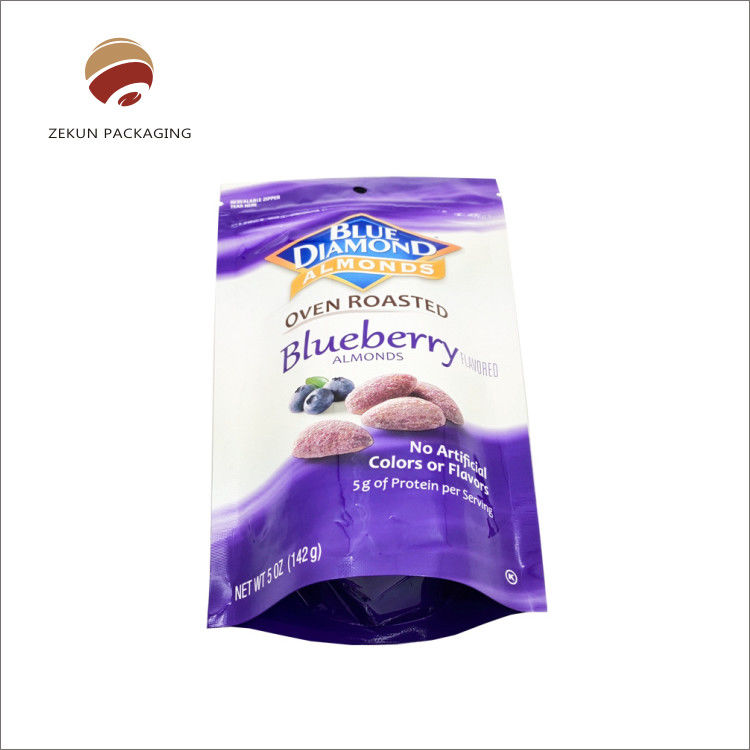 Matte PET/PE Materials Structure Moisture Proof 3 Side Seal Pouch for Coffee Packaging