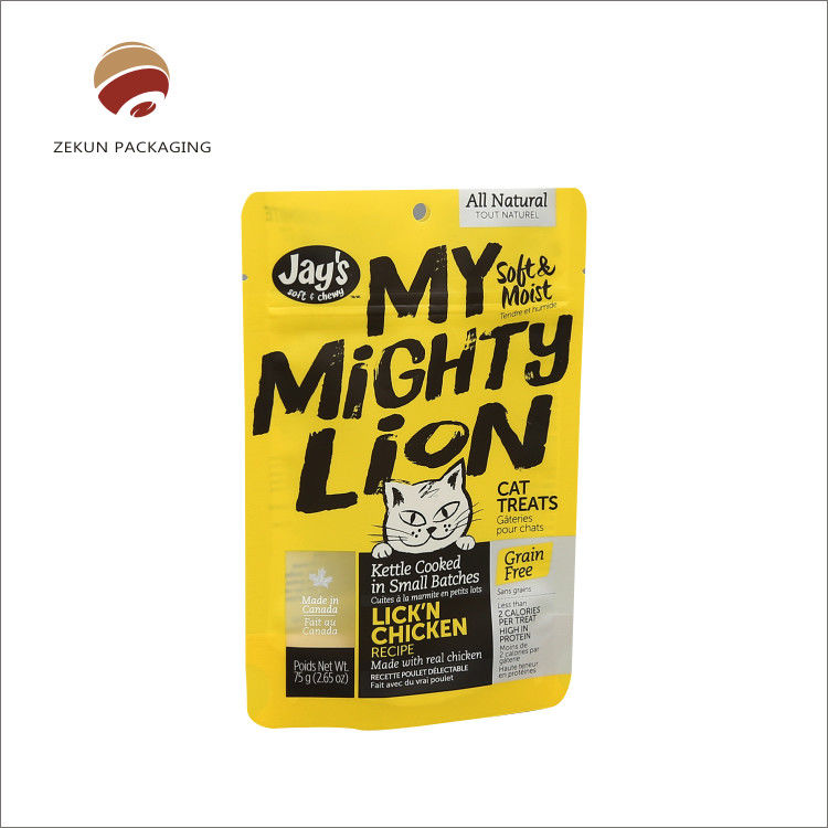 Silver Stand Up Pouch One Side Clear Glossy Surface Handling Free Sample in 2-3 Days