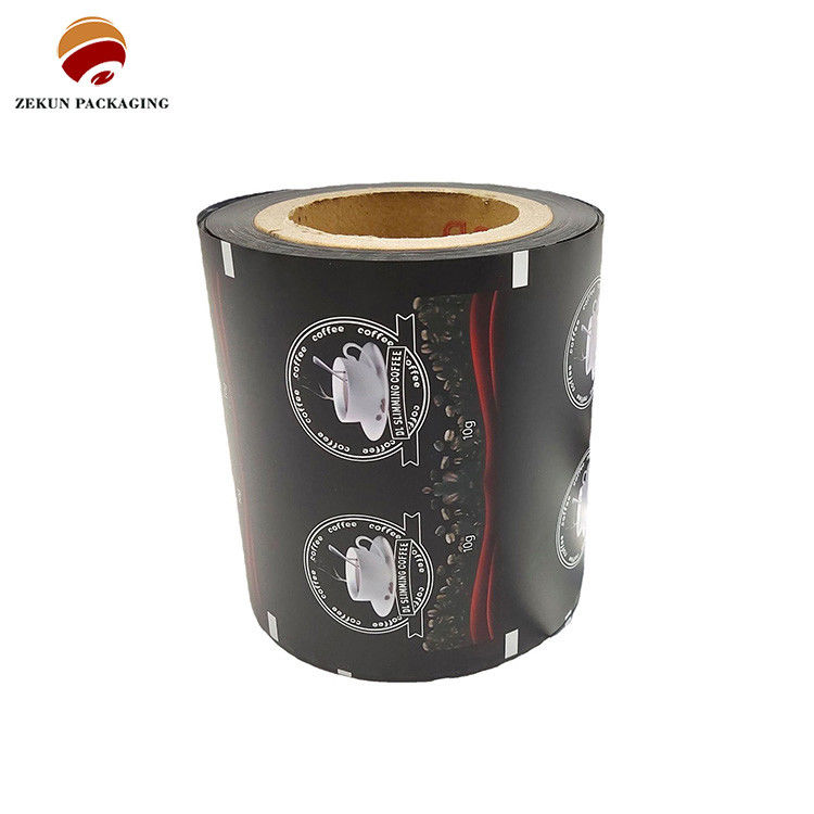 Smudge Resistant Flexible Packaging Film Roll Customizable Size PET/PE With Vibrant CMYK Designs