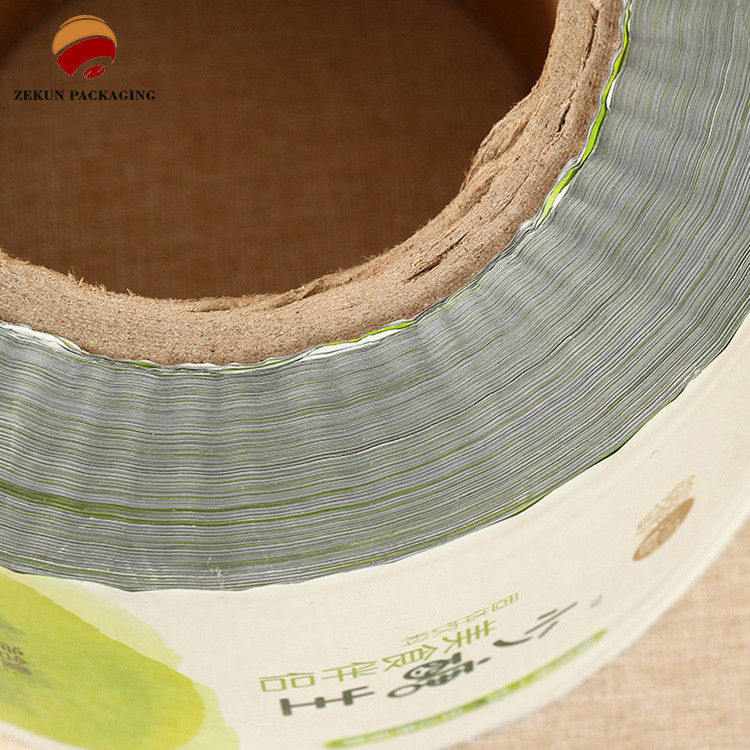 Smudge Resistant Flexible Packaging Film Roll Customizable Size PET/PE With Vibrant CMYK Designs