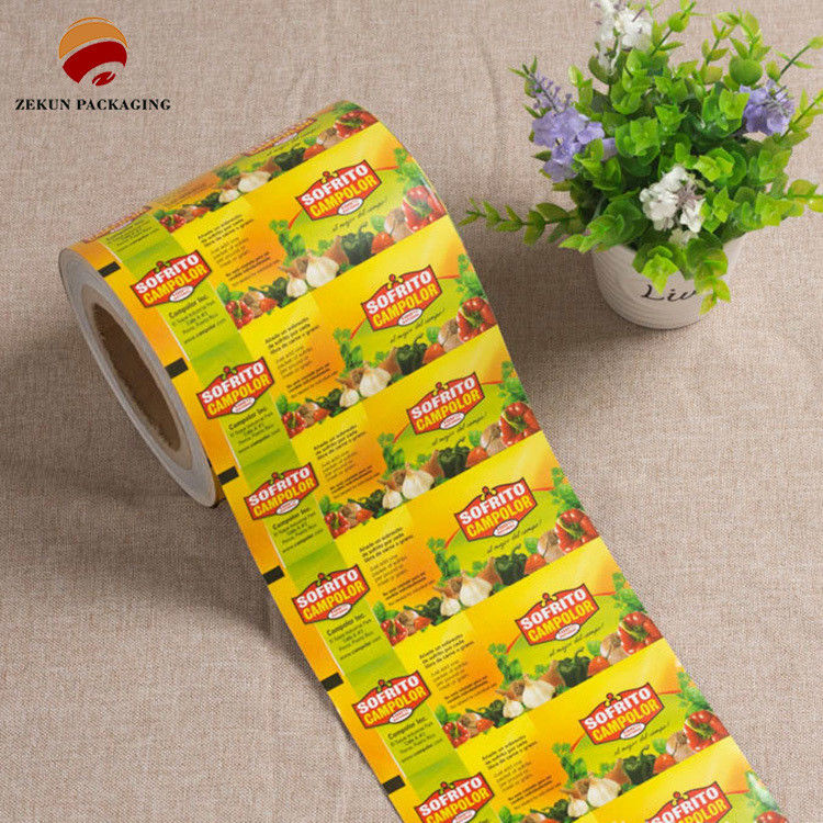 Customizable Panton Color Flexible Packaging Rollstock Eye Catching Designs