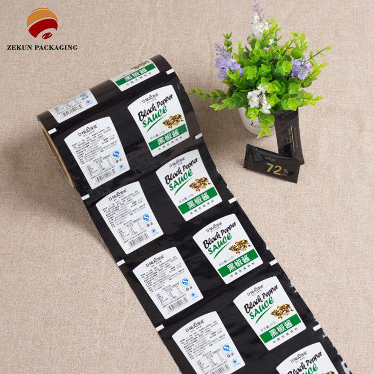 Matt Finish Printed Packaging Film Roll Up To 10 Colors Moisture Proof