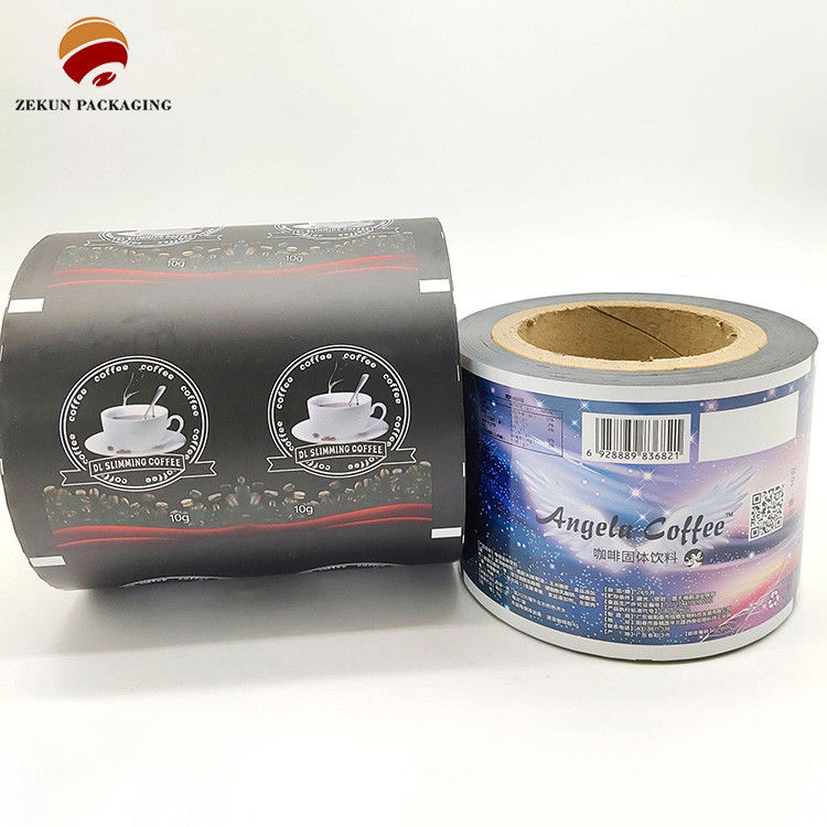 Matt Finish Printed Packaging Film Roll Up To 10 Colors Moisture Proof