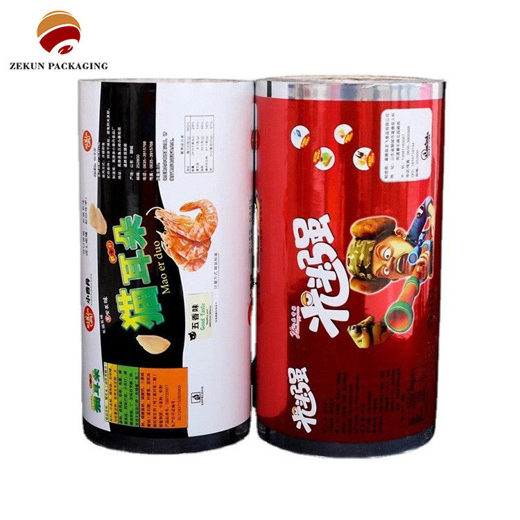 Tearproof Flexible Packaging Rollstock 8oz-100oz Up To 10 Colors