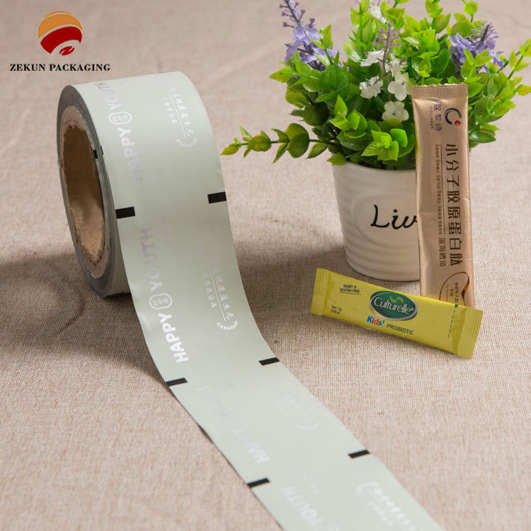 Tearproof Flexible Packaging Rollstock 8oz-100oz Up To 10 Colors