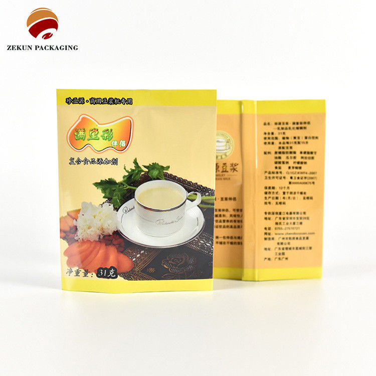 Moisture Proof Snack Food Packaging Bag PET/PE Gravure Printed Up To 10 Colors