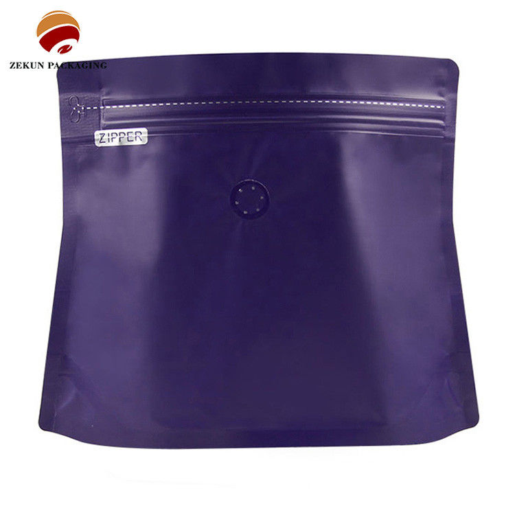 Custom Shape Valve Zipper Coffee Bag 200g-5kgs Various Capacity