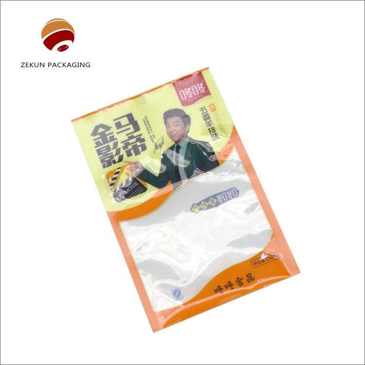 Gravure Printed Food Preservation Retort Bag Matt or Shiny High Barrier Temperature 130 Degrees