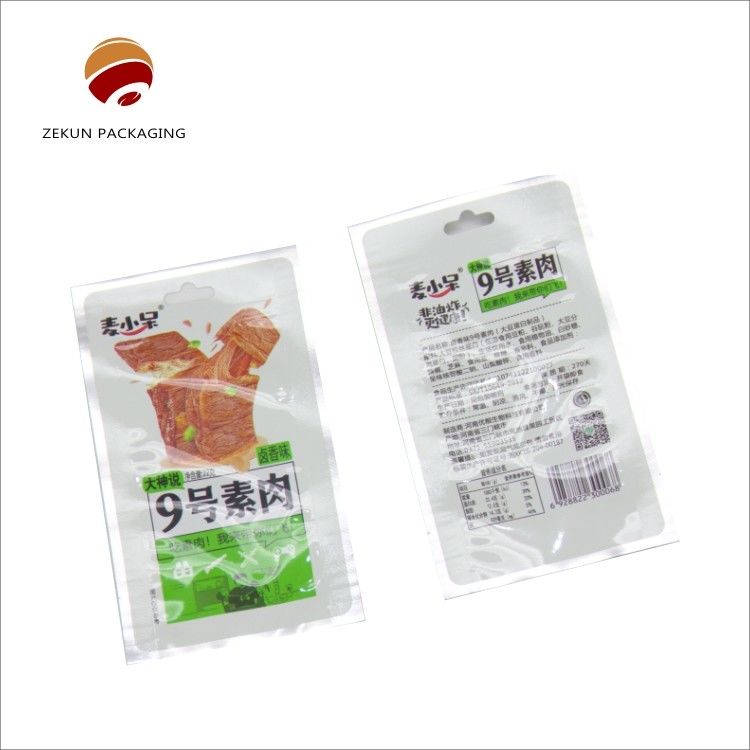 High Barrier Hot Seal Retort Bag PET/AL/PA/RCPP Custom Printed 130 Degrees Heat Resistant
