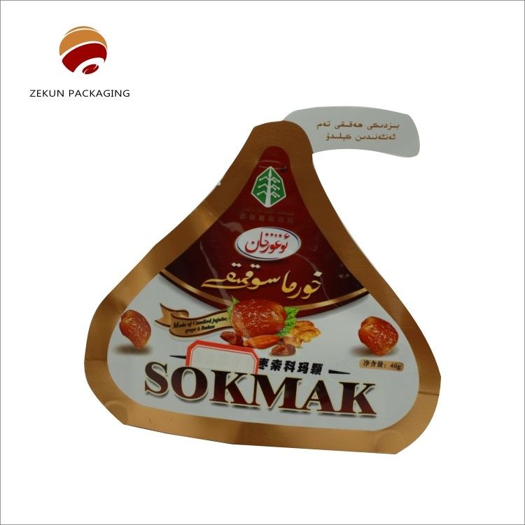 Custom Printed Color Barrier Food Grade Plastic Packaging Bags