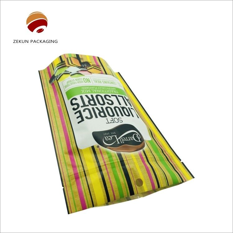 Durable Custom Printed Plastic Packaging Bags Vibrant Colors HACPP Certified