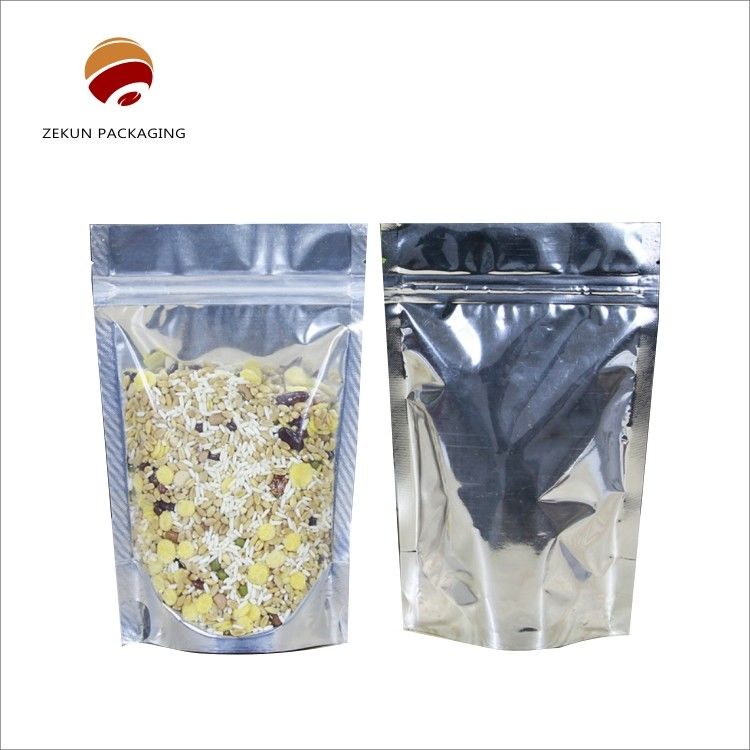 10 Colors Custom Plastic Food Bags With Various Styles And Sealing Options