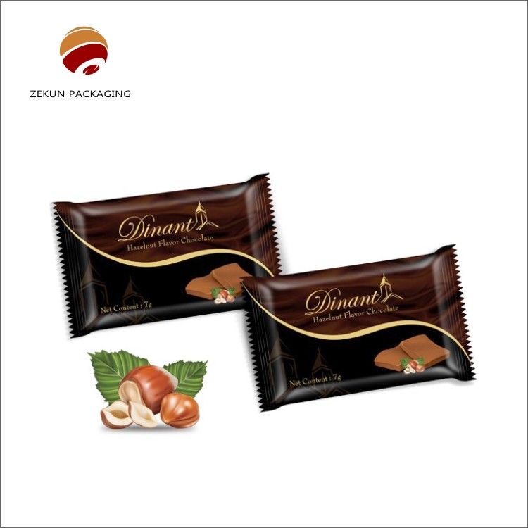 Customized Matt Finishing Snack Packaging Bag Gravure Printing Moisture proof Surface CMYK Colors
