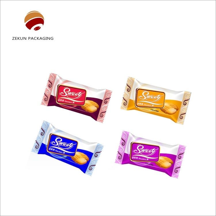 Customized Matt Finishing Snack Packaging Bag Gravure Printing Moisture proof Surface CMYK Colors