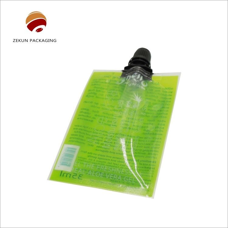 Custom Order Accepted Spout Pouch for Beverage Shipping by Air/ Sea/ Express Delivery