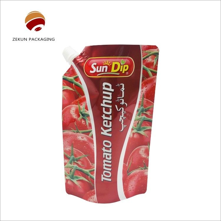 Customized Spout Pouch AI/PDF/PSD Vector File Artwork Format for Customized Packaging
