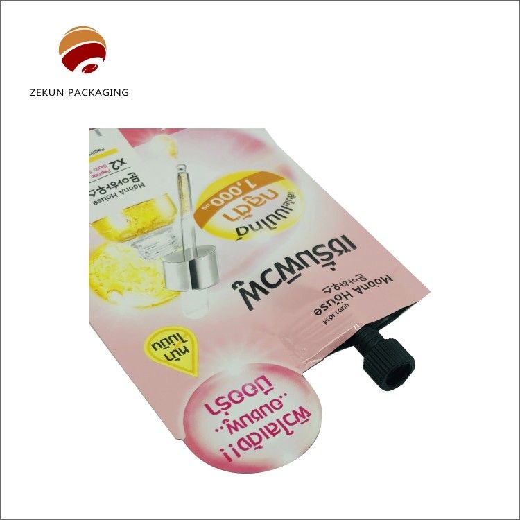 Custom Order Accepted Food Pack Bags Reusable with 8.6mm Spout Diameter Or Custom