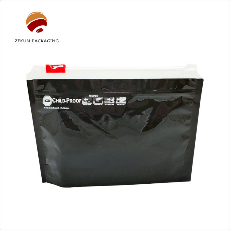 CMYK Printing Custom Stand Up Plastic Bag In Various Styles And Color