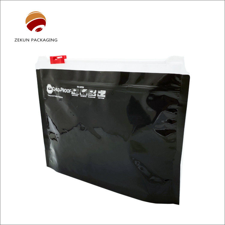 CMYK Printing Custom Stand Up Plastic Bag In Various Styles And Color