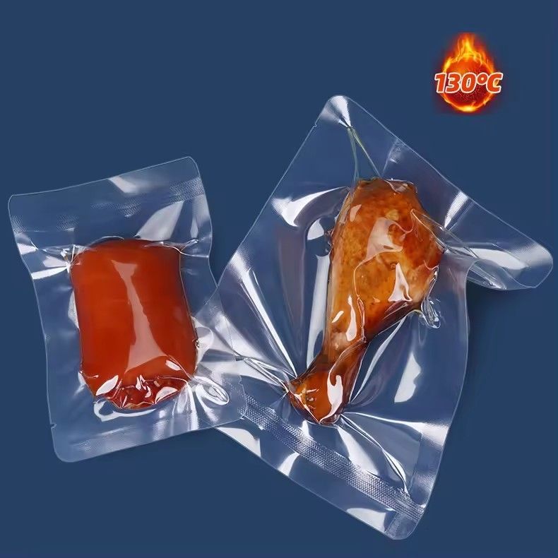 Tear Resistance Pa/Pe 3 Side Clear Food Vacuum Bag For Food Packaging