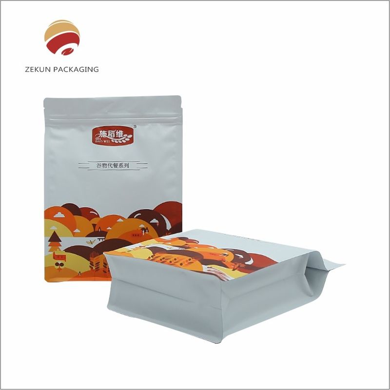 Custom Printed Snack Packaging Bag Moisture Proof Dustproof PANTON Colors