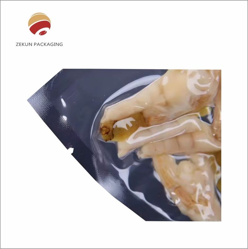 Structure 9 Layer Barrier Vacuum Bags 2/3 Side Seal for Optimal Protection