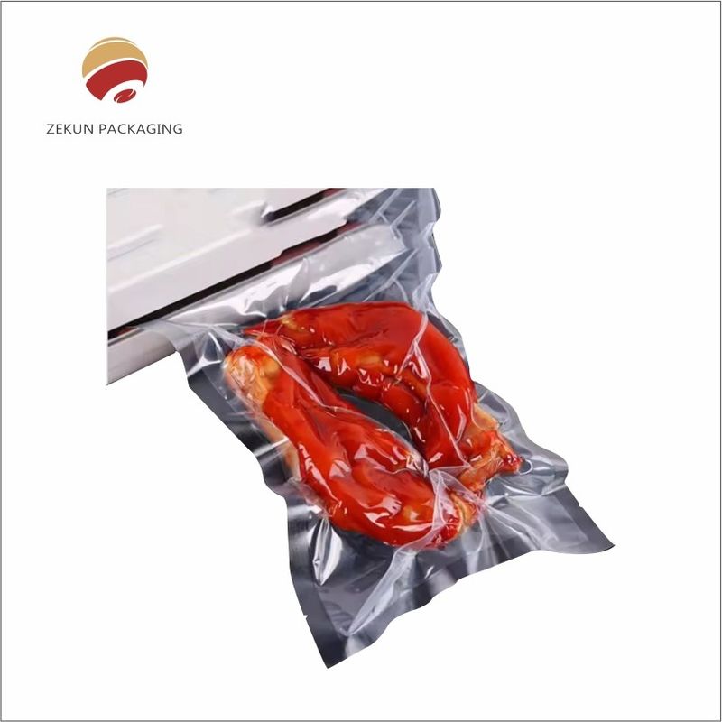 Structure 9 Layer Barrier Vacuum Bags 2/3 Side Seal for Optimal Protection