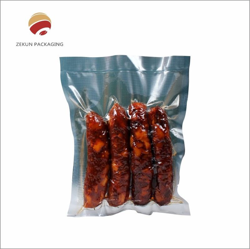 Tear Resistance Pa/Pe 3 Side Clear Food Vacuum Bag For Food Packaging