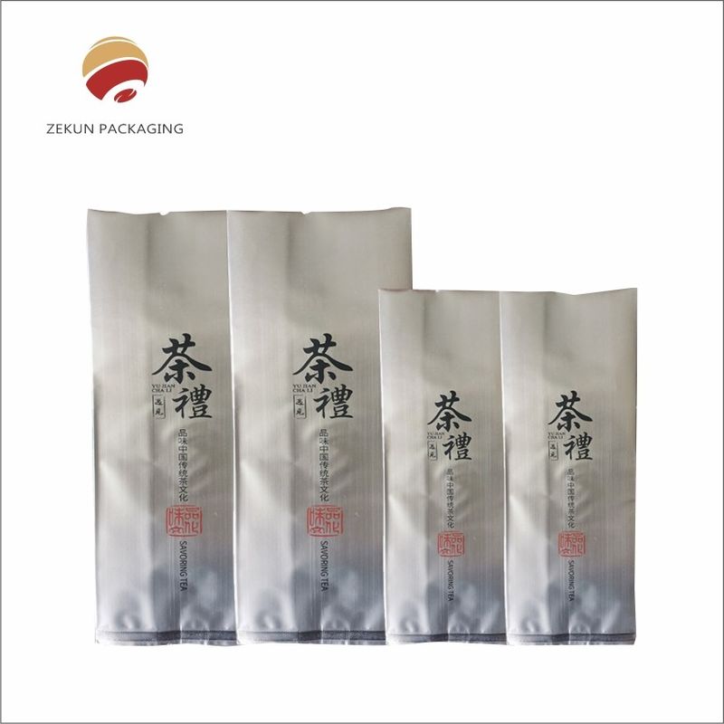 Matt Or Shiny 30g - 5kgs Capacity Aluminum Foil PET/PE tea bag packagings For Food/Beverage/Pet Food