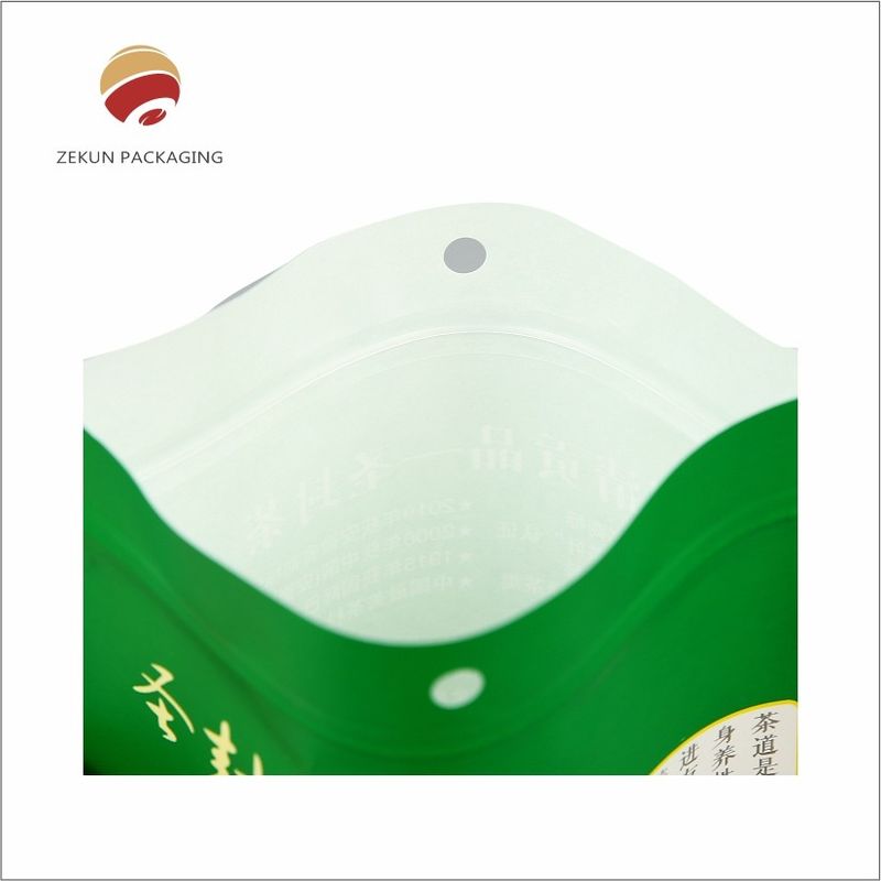Hot Seal Tea Packaging Bag Up To 10 Colors with Sealing Handle