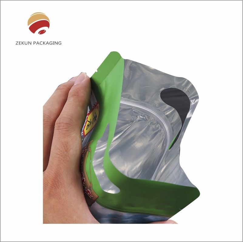 Resealable Zipper Heat Seal Bag / Stand Up Zipper Bags For Moisture Proof And Extended Freshness