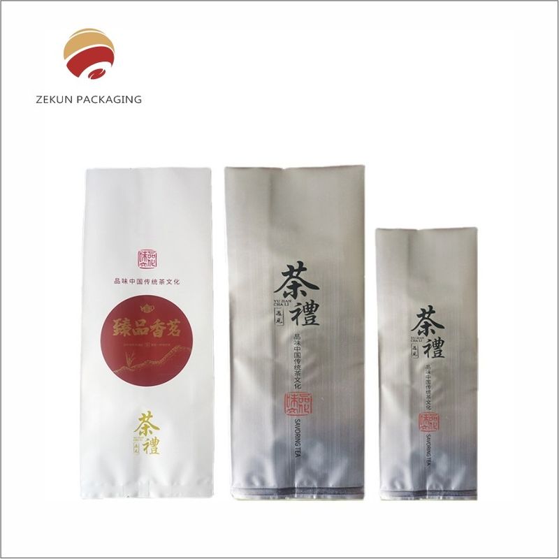 Packaging For Tea Tea Packaging Bag with Customized Thickness and Various Sizes