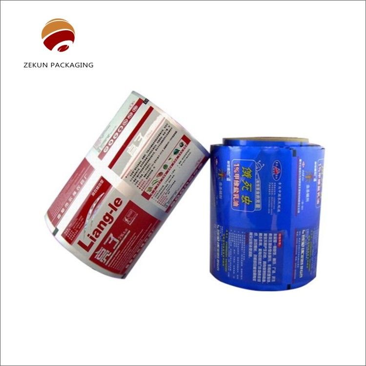 Tear Resistance Food Packaging Film Roll CMYK Printed Moisture Proof