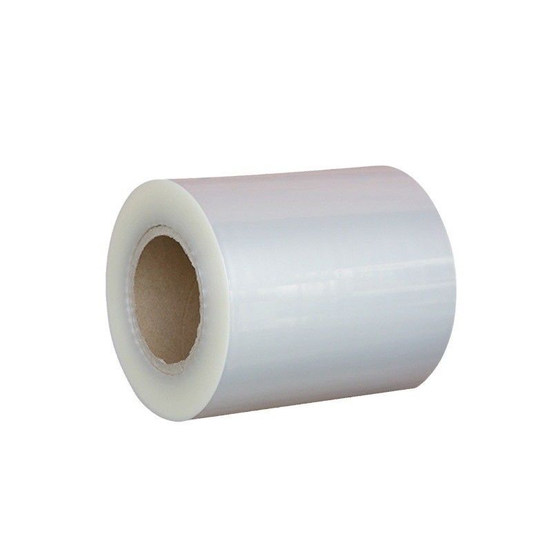 Ultra Thin Heat Seal Transparent BOPP Heat Sealable Film 12 Micron Glossy For Bottle Label Printing