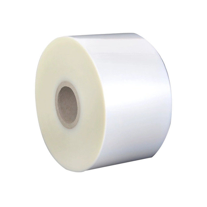 Ultra Thin Heat Seal Transparent BOPP Heat Sealable Film 12 Micron Glossy For Bottle Label Printing