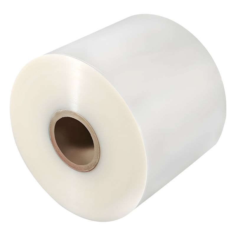 Ultra Thin Heat Seal Transparent BOPP Heat Sealable Film 12 Micron Glossy For Bottle Label Printing