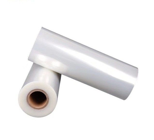 Ultra Thin Heat Seal Transparent BOPP Heat Sealable Film 12 Micron Glossy For Bottle Label Printing