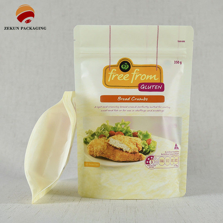 Straw Pulp Material Food Packaging Bag Heat Seal and PDF Artwork for Perfect Sealing