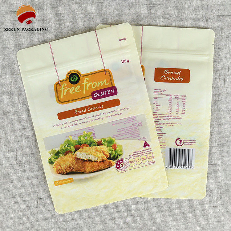 Straw Pulp Material Food Packaging Bag Heat Seal and PDF Artwork for Perfect Sealing